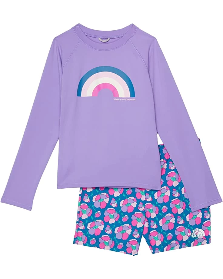 The North Face Kids Kids' Sets Long Sleeve Sun Set (Toddler/Little Kids) 3 The North Face Kids Kids' Sets Long Sleeve Sun Set (Toddler/Little Kids) - Image 3