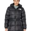 The North Face Coats & Outerwear Nuptse Belted Mid Jacket