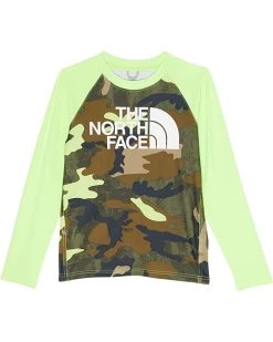 The North Face Kids Shirts & Tops Printed Amphibious Long Sleeve Sun Tee (Little Kids/Big Kids)